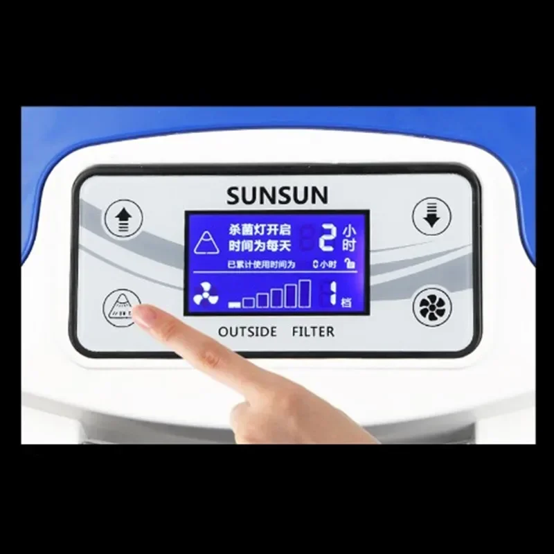 3000L/h SUNSUN HW-3000 LCDディスプ - Aquarium Blue Marine Reef 60 のレビューと価格